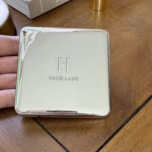 BRAND NEW Haus Labs By Lady Gaga Silver Compact BLUSH  (ACAI SKY)